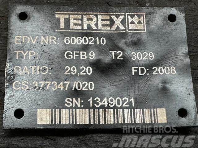 Terex 145 reduktor GFB 9 Alusta ja jousitus