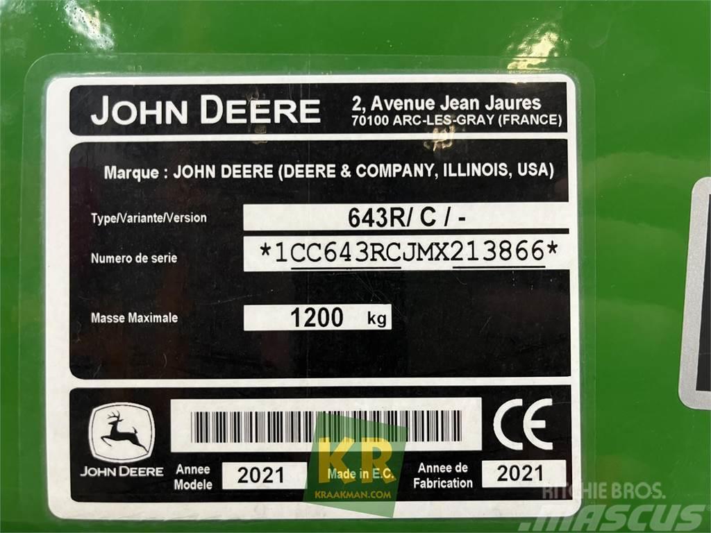 John Deere 643R Etukuormaimet ja kaivuulaitteet