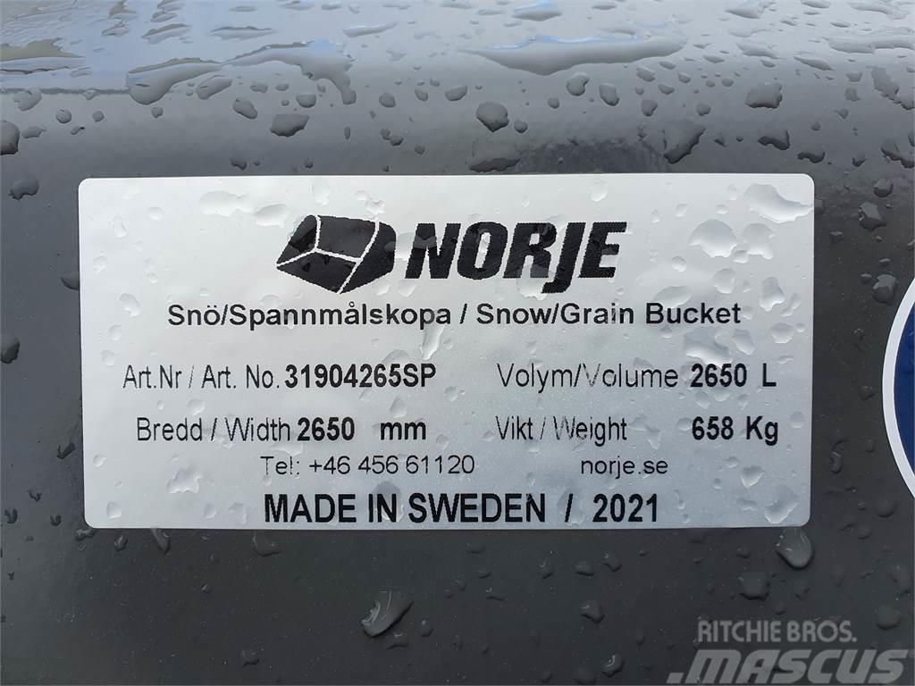 Norje Snöskopa B2650, 2,65m2 BM Kauhat
