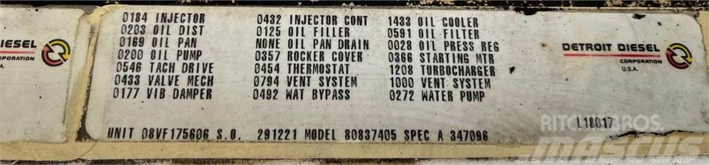 Detroit 8V92T Moottorit