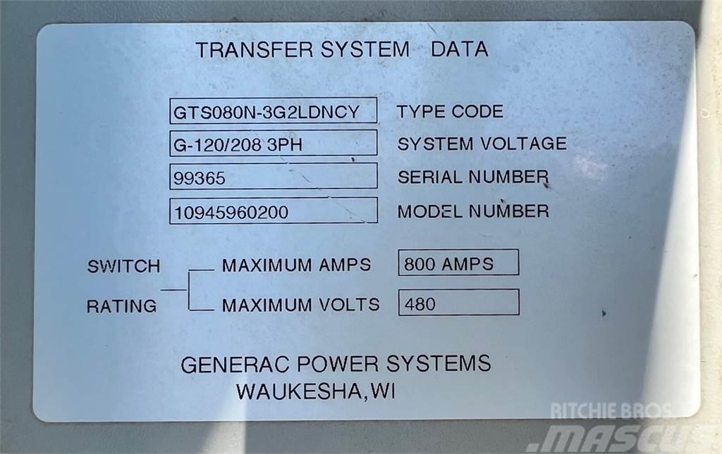 Generac 800AMP 120/208V Sähkö ja elektroniikka