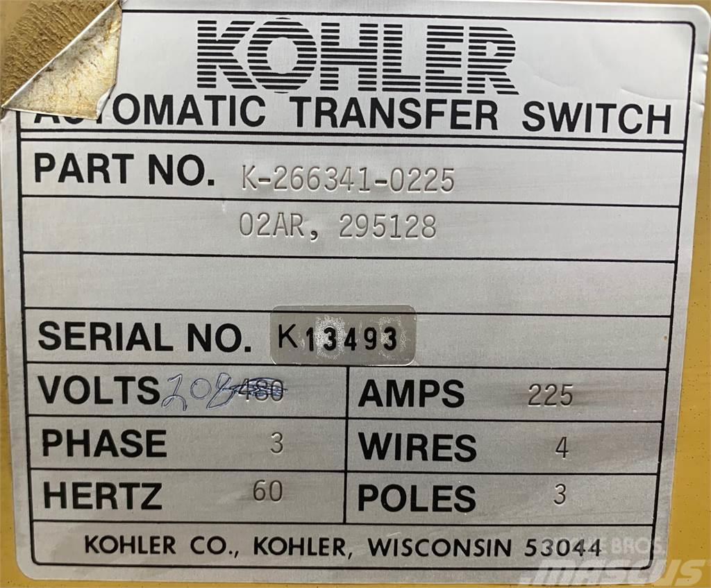 Kohler 225amp 208V Sähkö ja elektroniikka