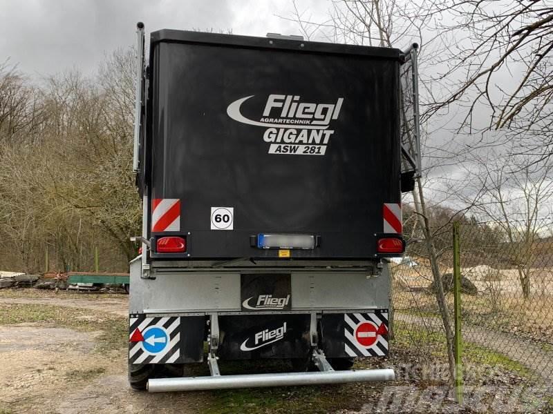Fliegl ASW 281 GIGANT FOX + Top Lift Light 40m³ Muut perävaunut