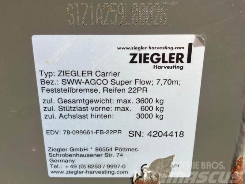 Ziegler Carrier Lisävarusteet ja komponentit