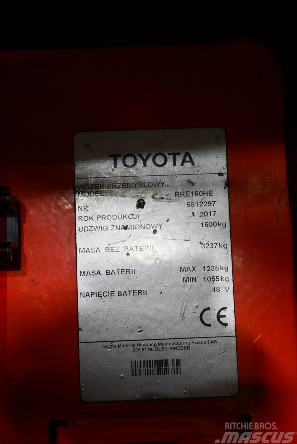 Toyota RRE160HE Työntömastotrukit