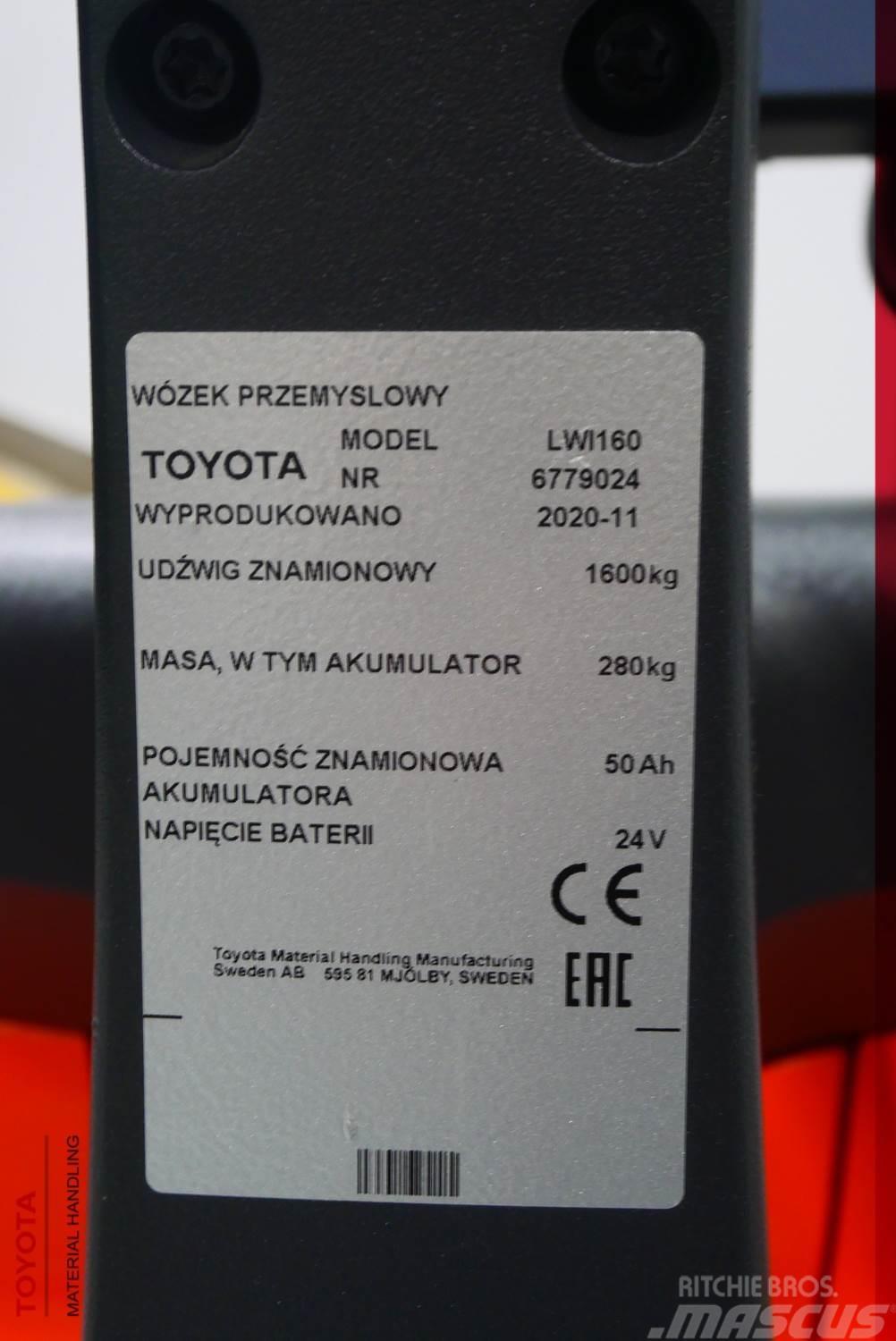 Toyota LWI160 WAGA Lavansiirtotrukit