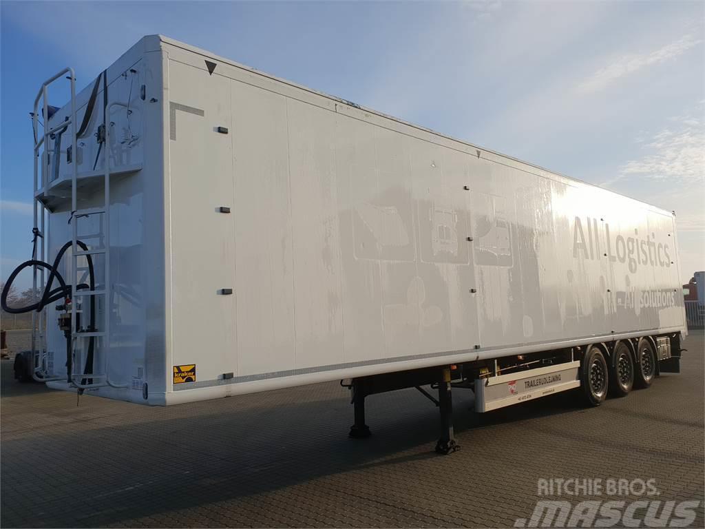 Kraker 92 M3 10MM XHDI Bund Skrot trailer Walking floor-puoliperävaunut