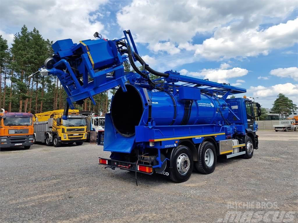 Iveco WUKO MULLER KOMBI FOR CHANNEL CLEANING Paine-/imuautot