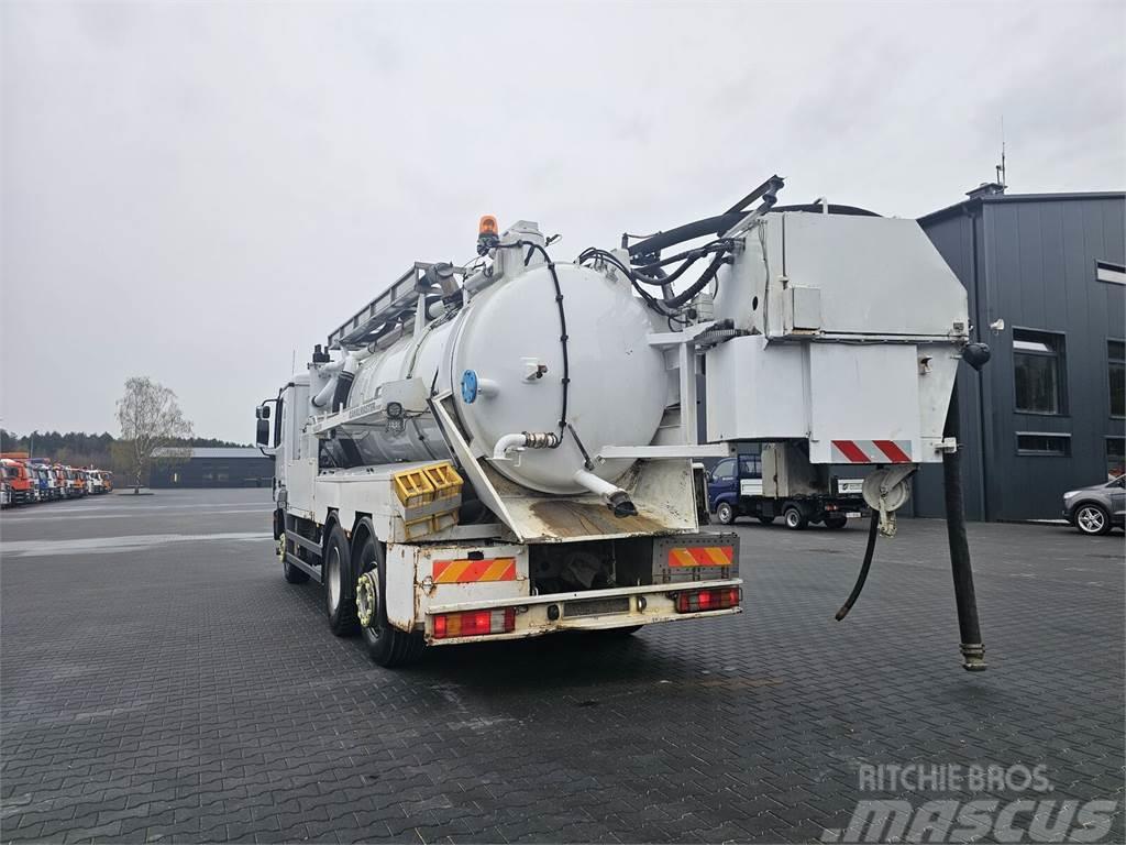 Mercedes-Benz WUKO MULLER COMBI FOR SEWER CLEANING Paine-/imuautot