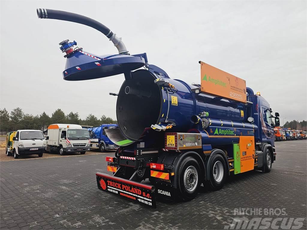 Scania Amphitec VORTEX ATEX EURO 6 vacuum suction loader Paine-/imuautot