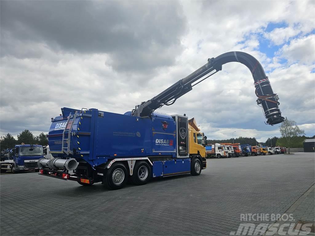 Scania DISAB ENVAC Saugbagger vacuum cleaner excavator su Erikoiskaivinkoneet