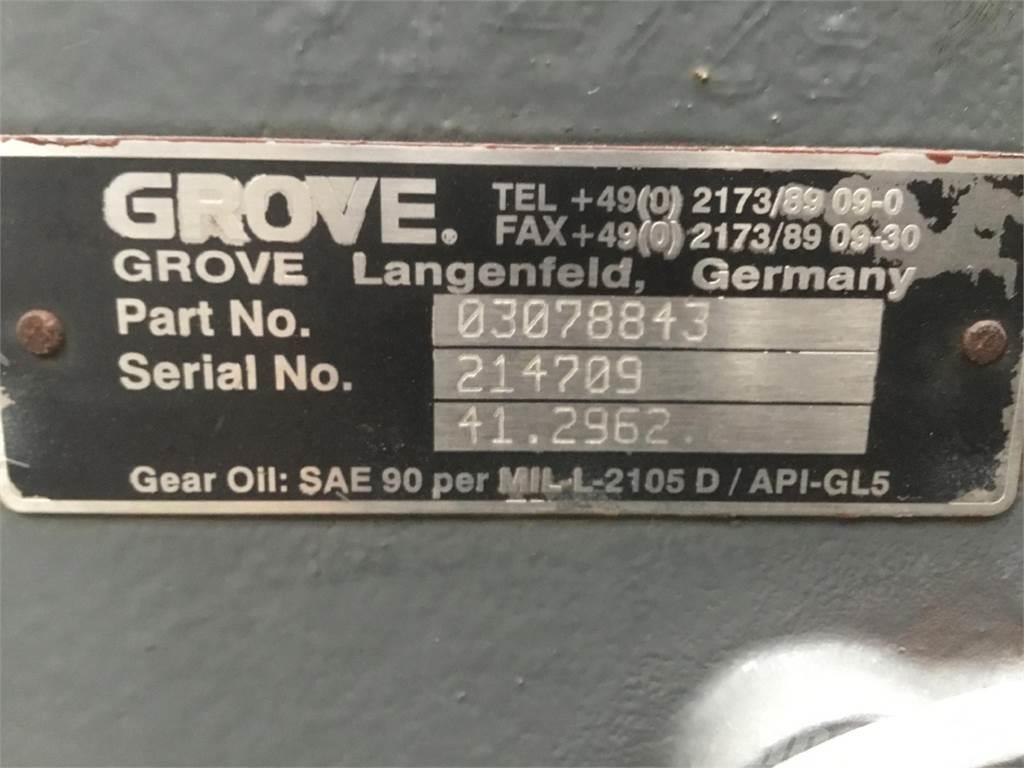 Kessler Grove GMK 3055 diff box axle nr 1 Nosturien osat ja lisävarusteet