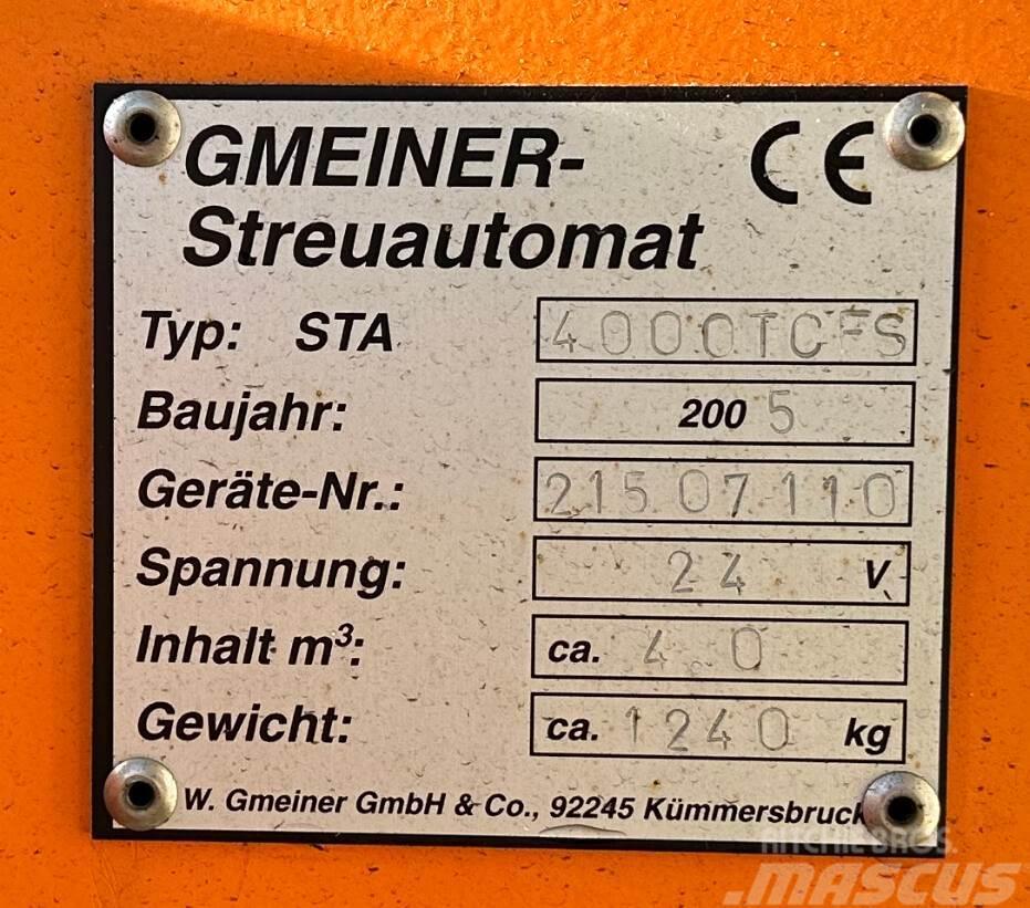 Unimog Salzstreuer Gmeiner 4000TCFS Hiekan- ja suolanlevittimet