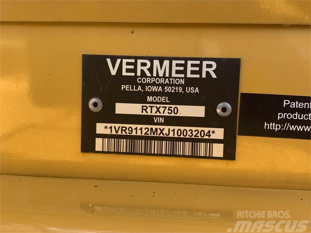 Vermeer RTX750 Ketjukaivurit