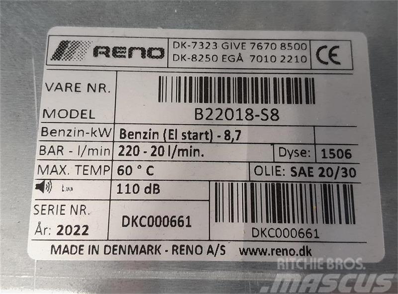 Reno PD 220/20 Teollisuus korkeapainepesurit