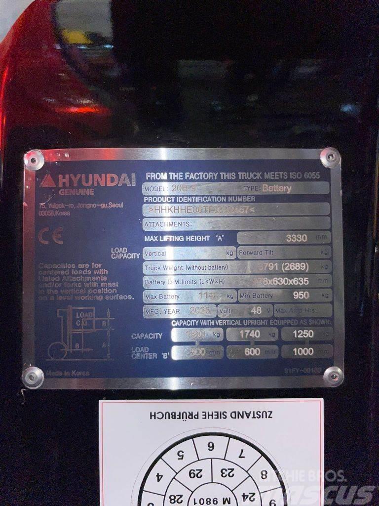 Hyundai 20B-9 Sähkötrukit